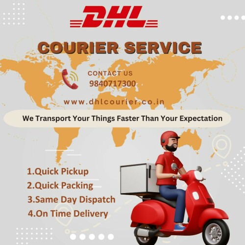 Looking for a trusted courier service in Nungambakkam? Whether you're sending important documents, parcels, or business shipments DHL Nungambakkam ensures fast, safe, and hassle-free deliveries to both domestic and international destinations. With global coverage and efficient logistics, DHL is the preferred choice for individuals and businesses who need reliable international courier services.