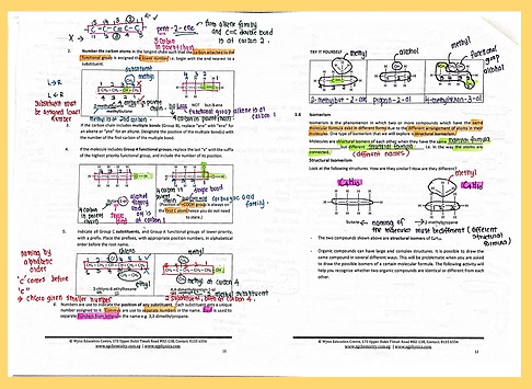 Secondary Chemistry